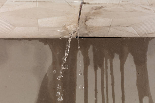 Professional Burst Pipe Cleanup technician working in Wonalancet, NH